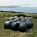 Film d&#39;emballage en plastique d&#39;ensilage de balle de 750mm